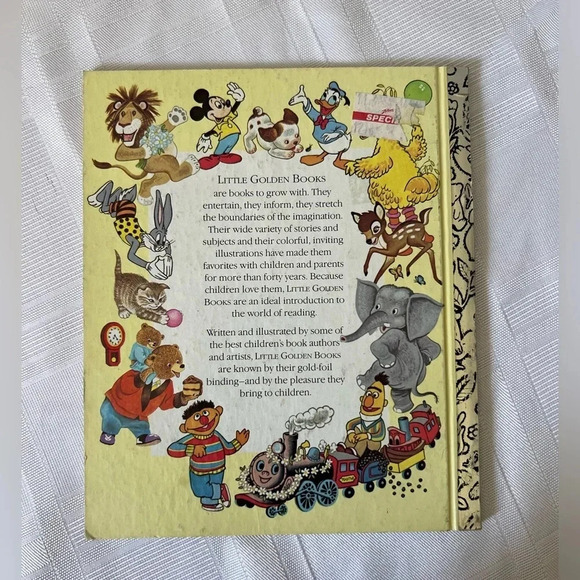 Vintage Little Golden Book The Saggy Baggy Elephant 1974 Collectible - Picture 5 of 6
